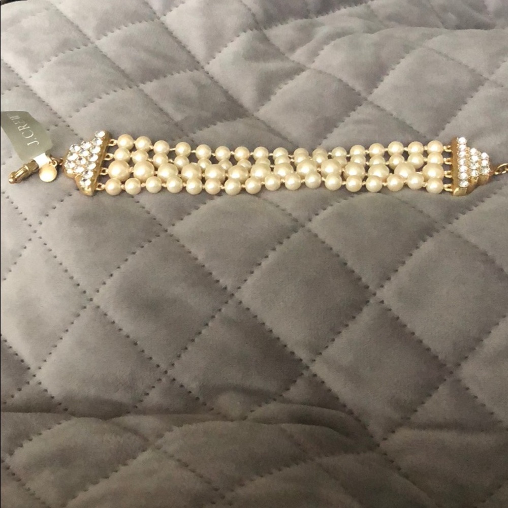 J Crew Faux Pearl Bracelet